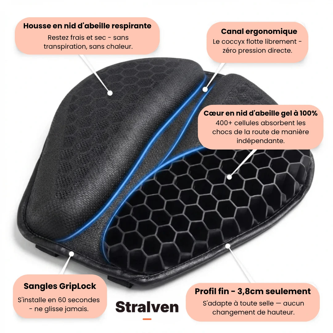 Coussin de Selle Ergonomique